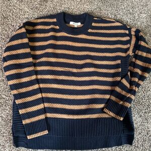 Madewell Striped Crewneck Sweater
